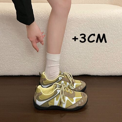 原野诗意厚底休闲风德训鞋女款