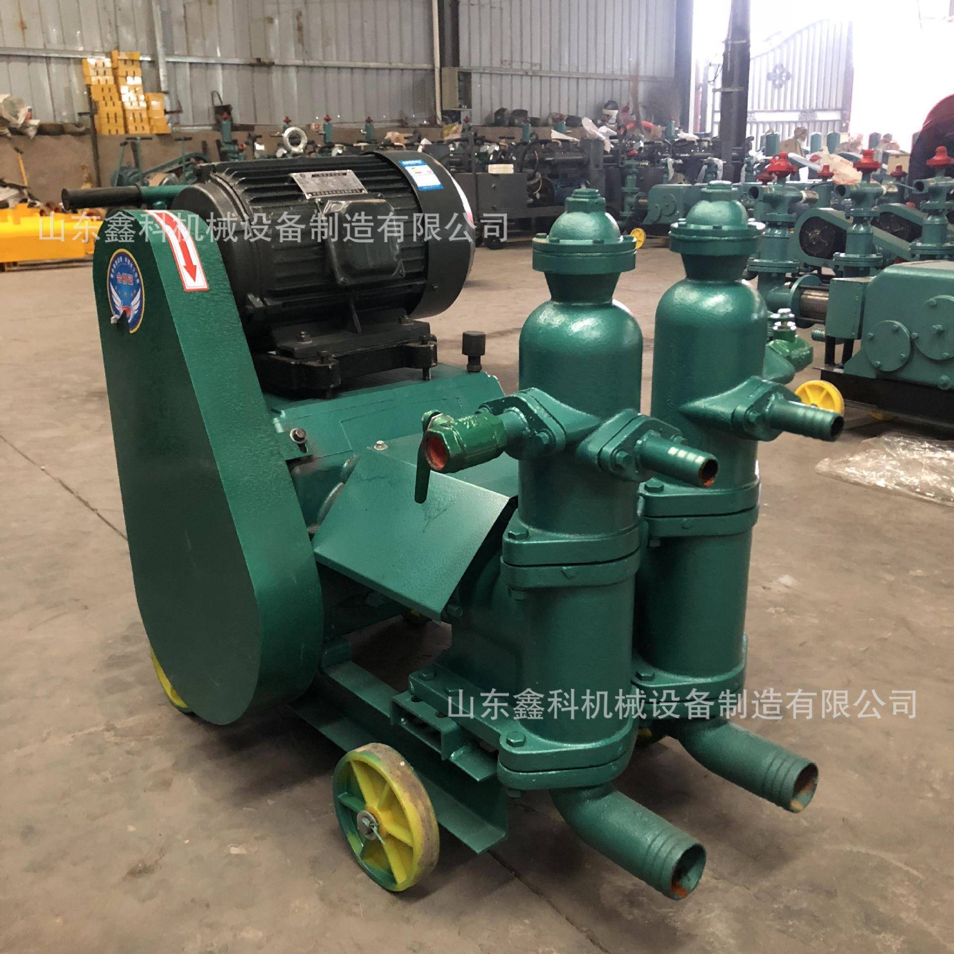小型高压灰浆注浆机 双缸活塞式水泥砂浆注浆机 建筑工程用灌浆机