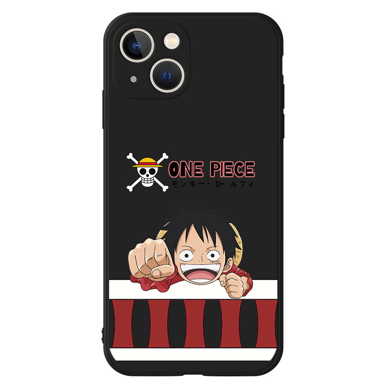 海贼王适用苹果14max手机壳13promax路飞11索隆XS艾斯7p周边小米8一加动漫iPhone12红米k40硅胶荣耀50新款30