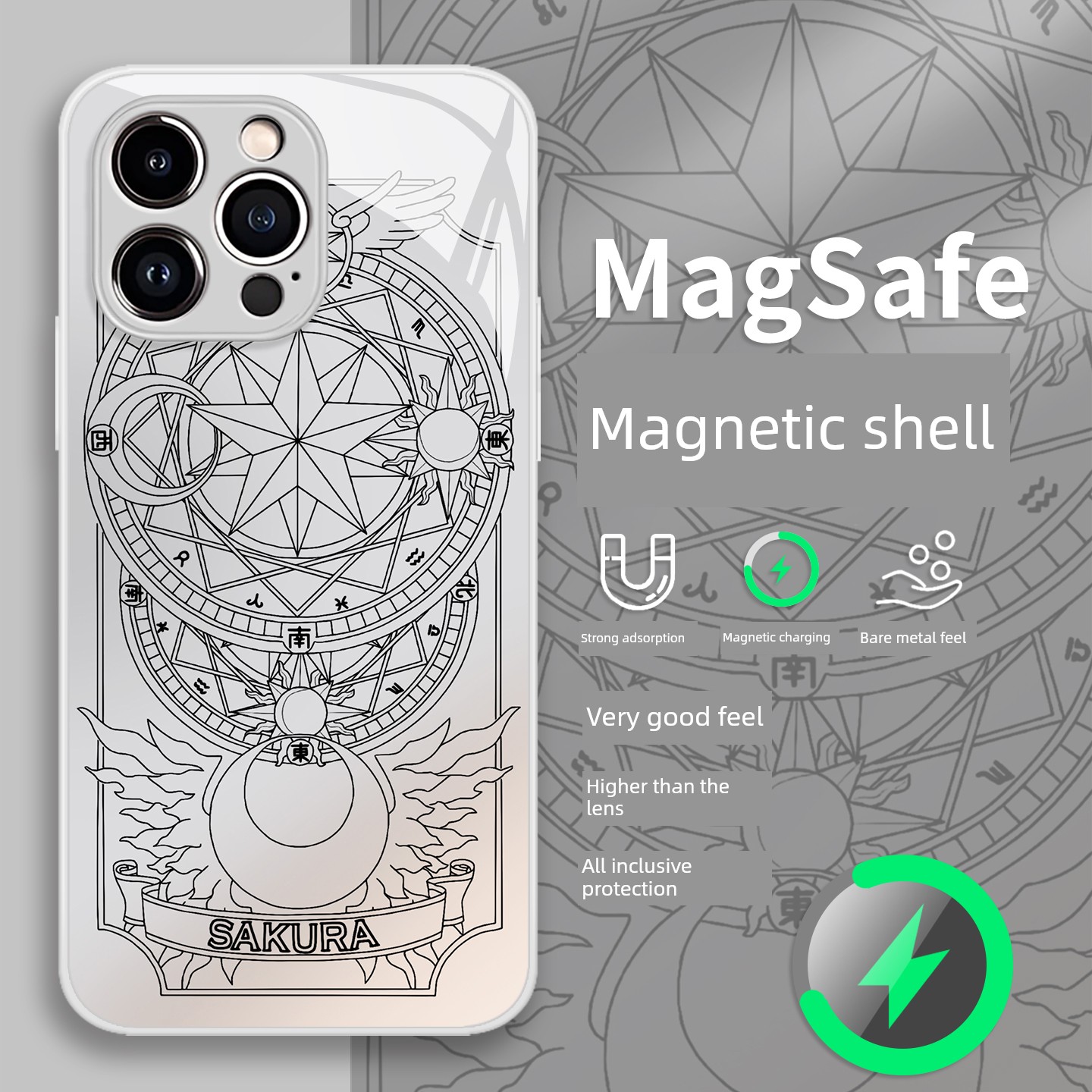 黑罗牌手机壳苹果16Proma