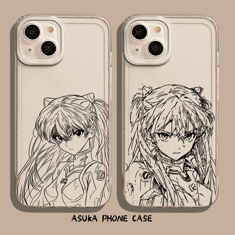 eva明日香手机壳适用小米15新世纪福音战士14ultra/动漫3pro二次元12/11红米k80k70/k60k50k40s/k30/note10/9