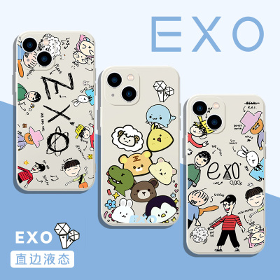 EXO手机壳苹果15华为mate