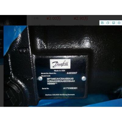 丹佛斯柱塞泵90R180KA5BC80DCC8L03NNN202024系列90