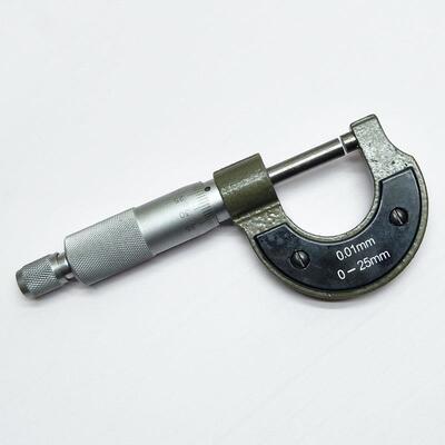 外径千分尺0-25-50-75-100mm高精度0.01螺旋测微仪测微尺测微器