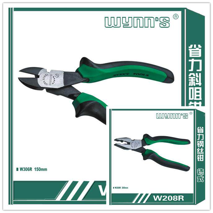 威力狮工具德式省力钢丝钳 尖嘴钳 斜嘴钳W208R。W106RW306