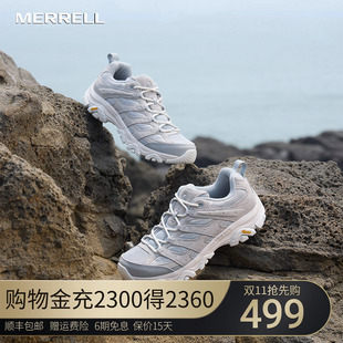 MERRELL迈乐情侣户外徒步鞋 防滑耐磨透气 MOAB3登山鞋
