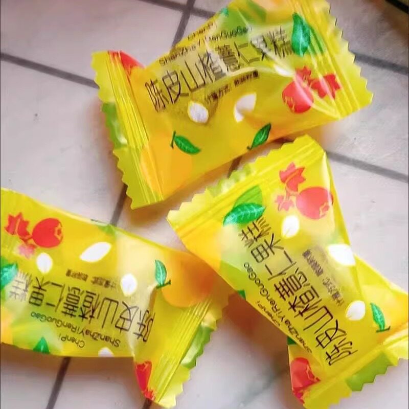 好货攻略陈皮山楂薏仁爆浆软糖软糕健康即食网红休闲糖果零食