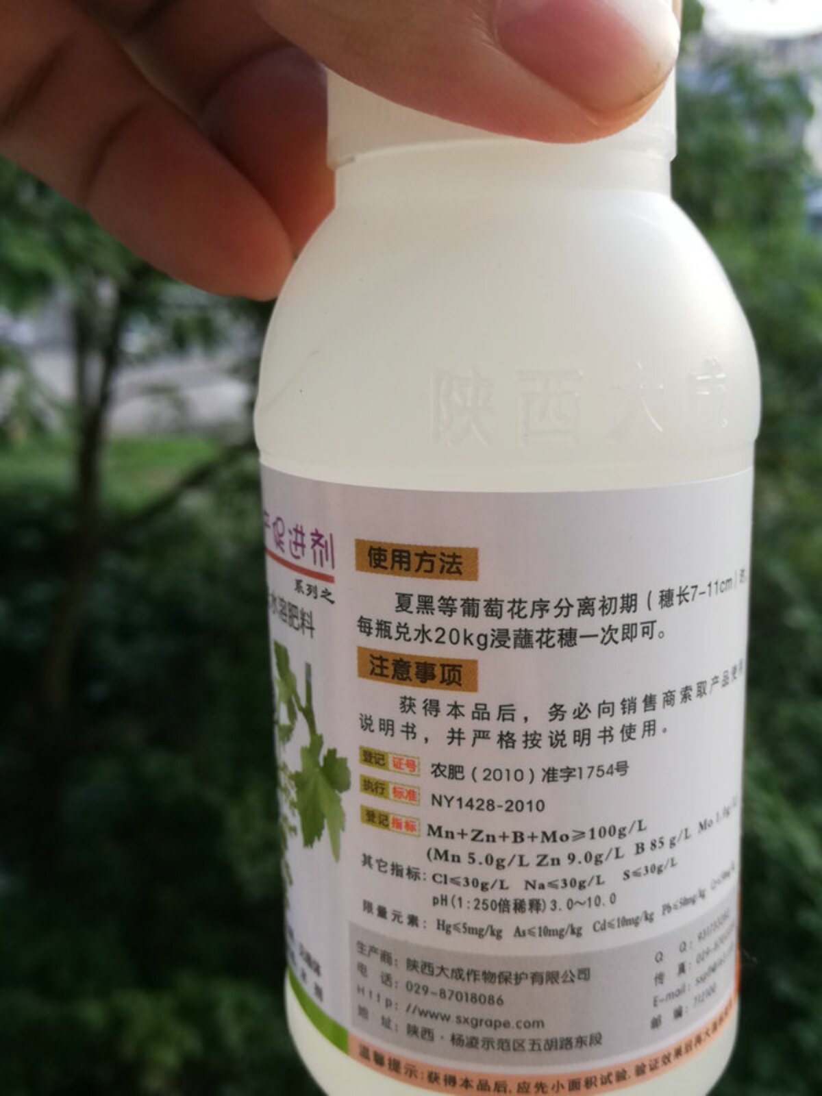 小旺哥 劲娃 壮岁葡萄拉穗剂拉花剂  巨峰夏黑拉长花序免人工梳果
