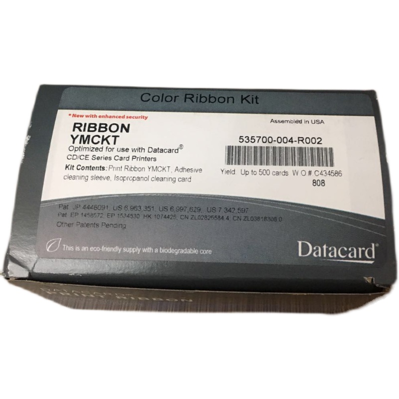 CD800制卡机人像卡片证卡印表机55700004R002彩色带