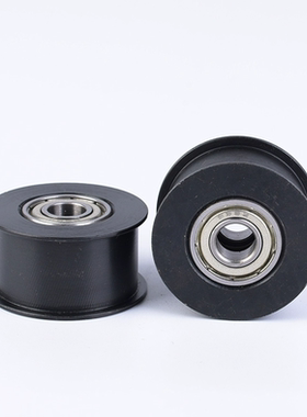 平皮带轮HBG15 20 HBGM HBGA HBGC HBGCM HBGCA法兰型 圆弧型惰轮