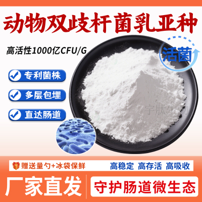 动物双歧杆菌乳亚种 1000亿CFU/g 高活性益生菌粉 食品级现货正品