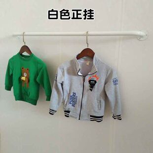 架服装 急速发货 服装 货架上墙服装 包邮 店衣架展示架壁挂衣服架正挂