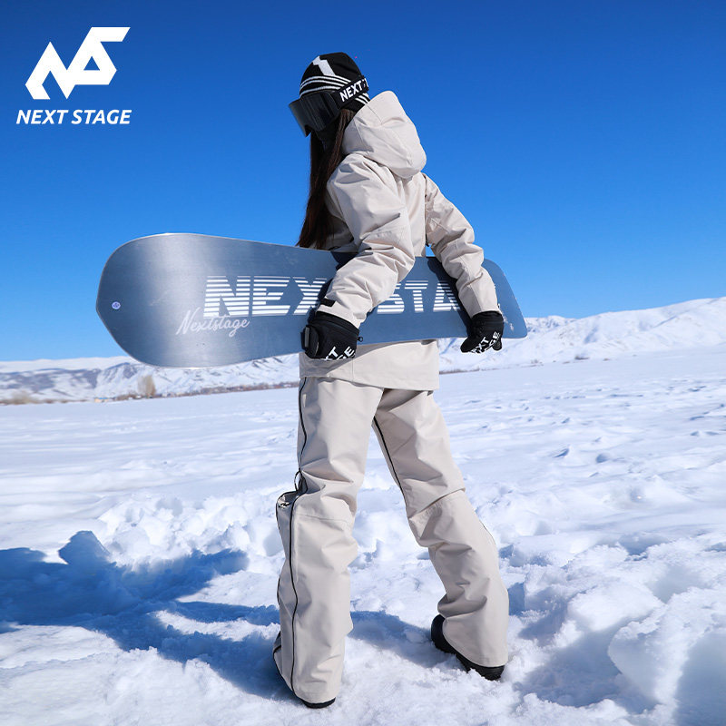 NEXTSTAGE新款滑雪衣滑雪服女套装防风防水加棉户外滑雪服单双板