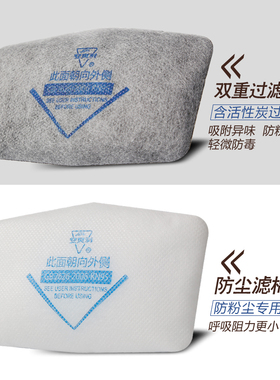 安爽利307g活性炭滤棉防霾粉尘甲醛除异味硅A滤片过滤棉