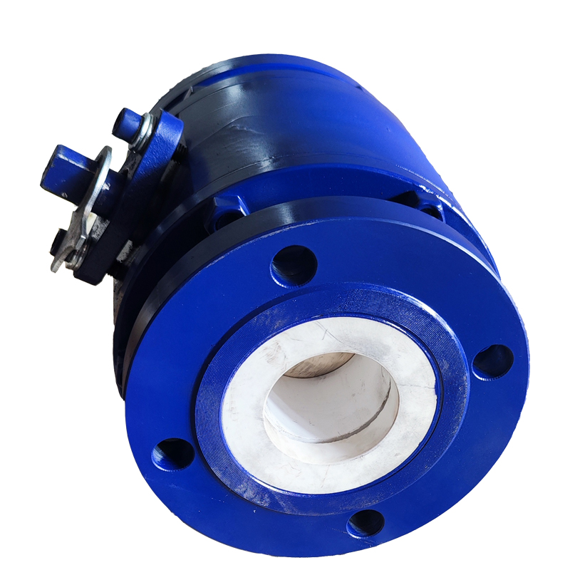 Q41TC气动陶瓷球阀耐磨冲刷石灰浆液排渣脱硫防腐蚀切断调节球阀