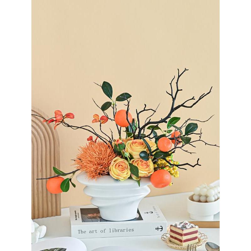 采购产品人造花，人造花装饰，客厅桌子装饰，可访问的豪华高端干
