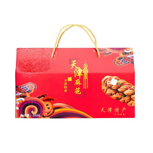 天津特产礼盒995g麻花送礼节日