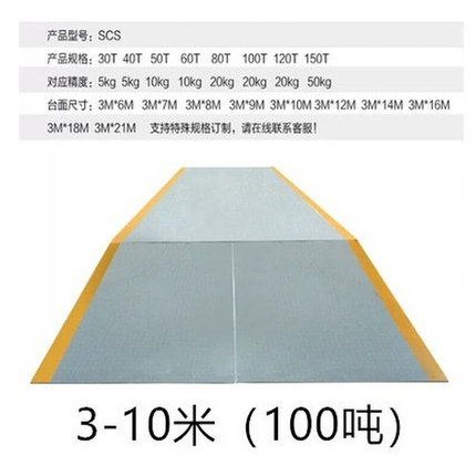 100吨地磅秤150大型工业衡器无人值守高精度120吨电子磅秤汽车衡*