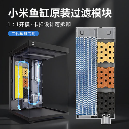二代鱼缸升级改造过滤仓模块
