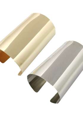 欧美夸张时尚金属手镯百搭金色光面宽版手镯手环饰品配饰