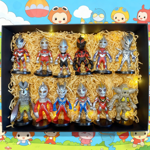 高端奥特曼手办玩具生日礼盒