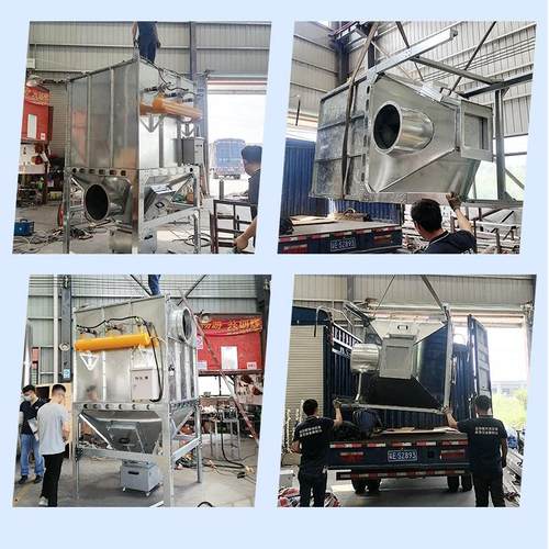 脉冲式方形镀锌除尘器布袋过滤净化设备工业高效集尘器环保设备