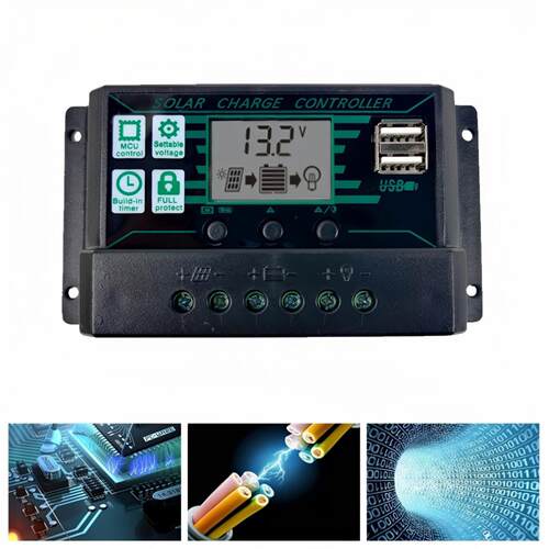 太阳能控制器10A-100APWM双USB