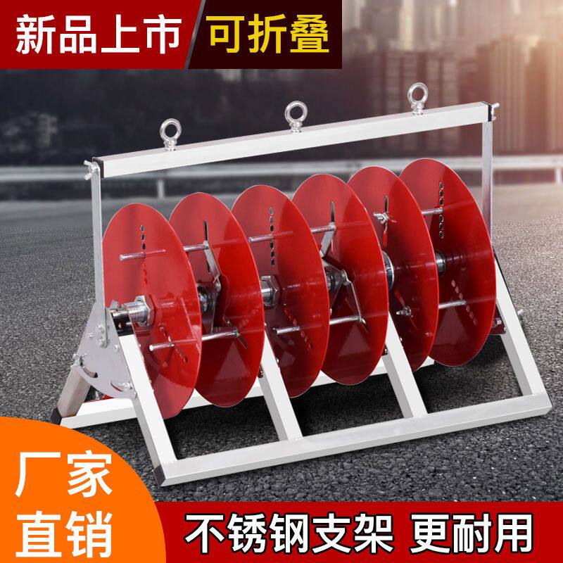 德国品质电线放线架万能放线器放线盘放线神器折叠BV线三线多线电