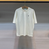 高街欧式 tee 潮牌老钱风爱心印花宽松短袖 T恤男女2026春夏新款 时尚