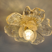 法式 复古花瓣高级感走廊灯过道灯衣帽间现代简约入户玄关吸顶灯