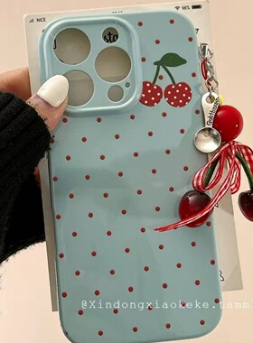 满喆红点樱桃适用于oppo A6pro手机壳A5A3A1a57/A1X/a92s保护套A55A75网红女a72/a93s超薄a56防摔a97/a55菲林