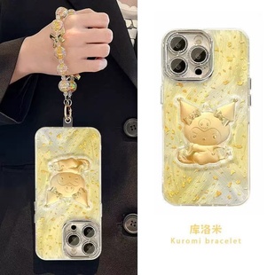 满喆金色贴片适用于OPPOReno15手机壳14/13PRO/reno12/11+10/9oppofindx8S+/x9x7x6x5pro女K12X13S/A6gt精孔