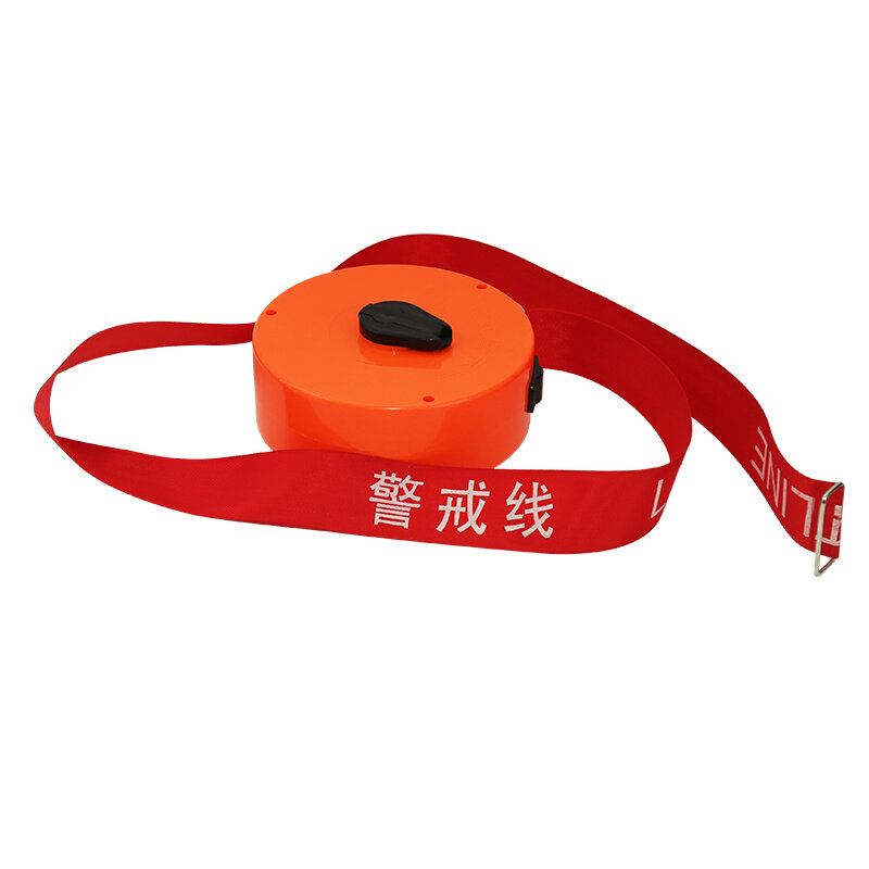 特厚款警戒线隔离带30米红色帆布电力50警示带护栏安全警介线10