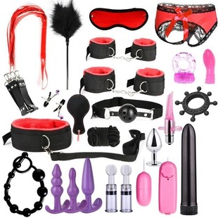 Adult Bullet BDSM 26pcs But Prop Bondage Game Vibrator