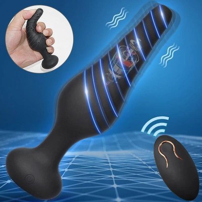 Remote Control Vibrating Butt Anal Plug For Men Vibrator Mas