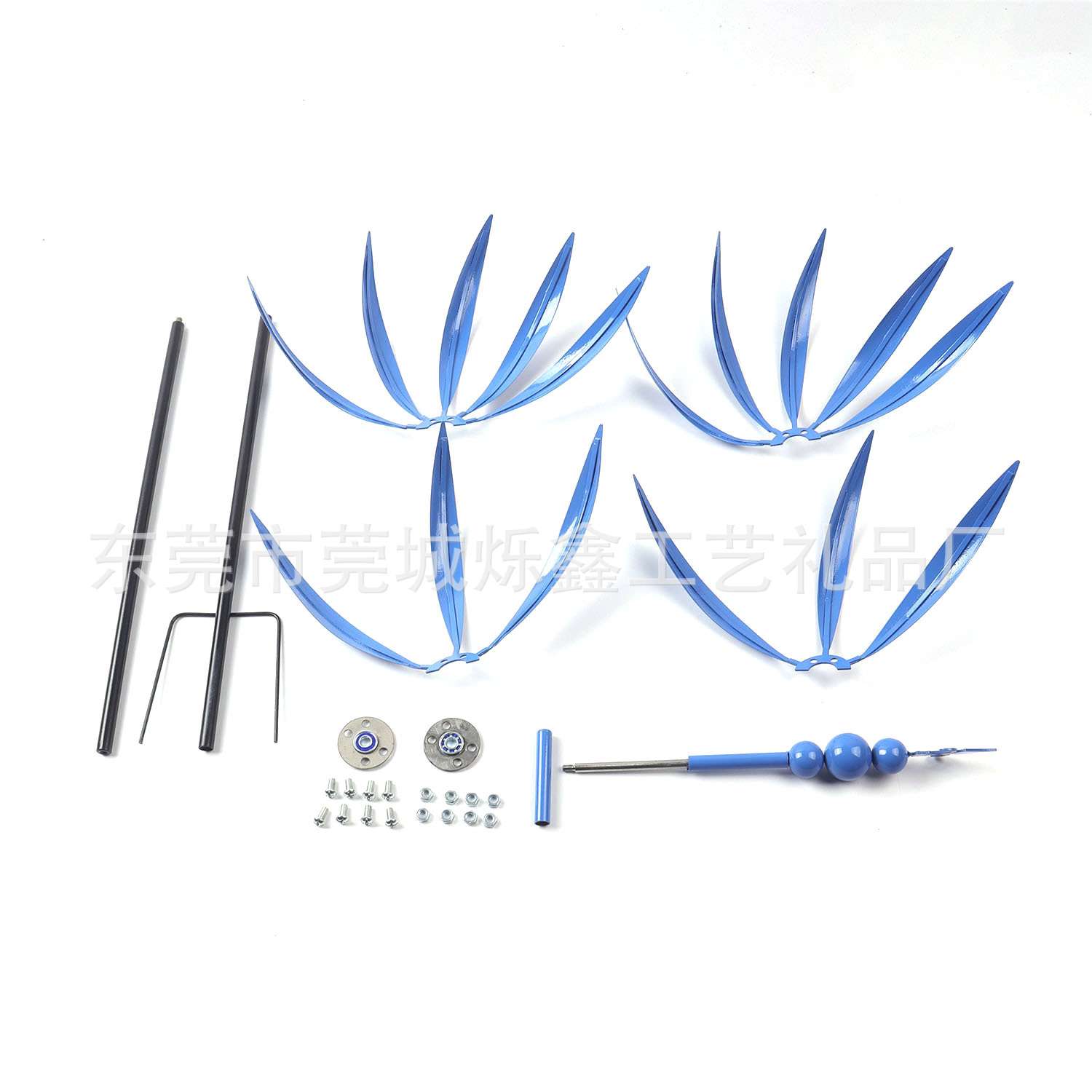 新品Harlow Wind Spinner Rotator 哈洛风旋转器铁艺风车园艺地插