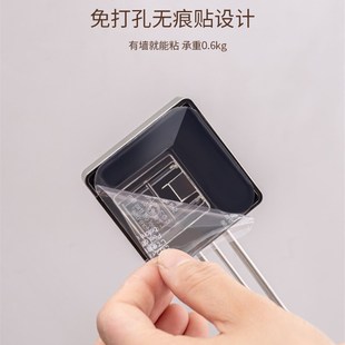 浴室挂架置物架晾 xyt卫生间毛巾l架免打孔旋转挂杆毛巾杆壁挂式