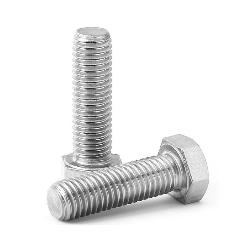 。M18M22 304不锈钢螺栓外六角螺丝单头螺杆*45/50/60/70/80/90/1