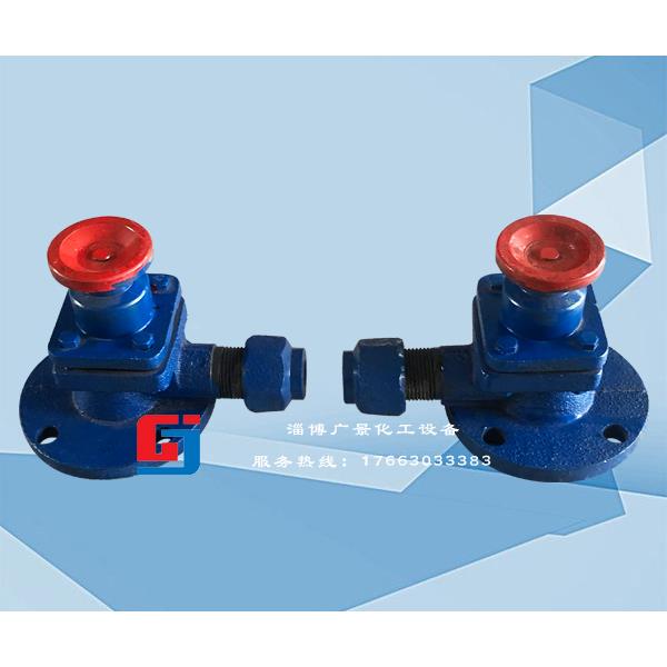 耐腐蚀搪瓷考克搪玻璃液位计液面计Dg65 DN50螺丝孔中心距130mm