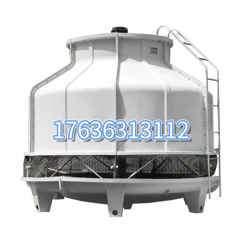 广西工业冷却塔玻璃钢加厚大小型冷水塔高温散热凉水塔10吨至300T