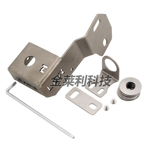 。车载电台天线专用支架防盗夹边卡边适配丰田兰德酷路泽LC200陆