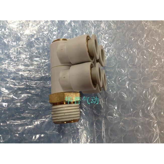 SMC型 双头2组接头KQ2ZD KB2ZD08-01S 五通气动接头 气管快速接头