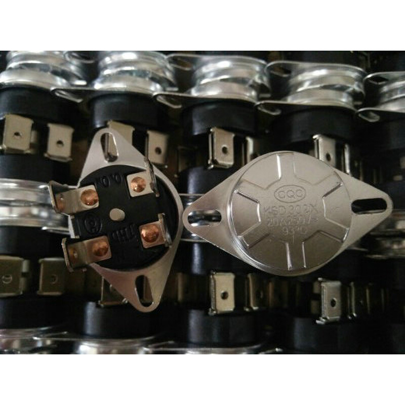 。水器限温器KSD302X/s/T配件93℃温控器20A超温保护器