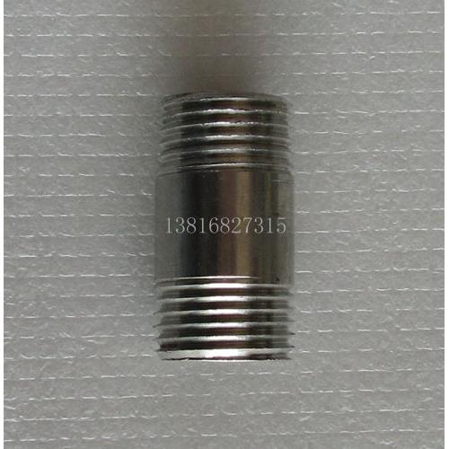 不锈钢管件 不锈钢管接头 双头外丝1/2  4分