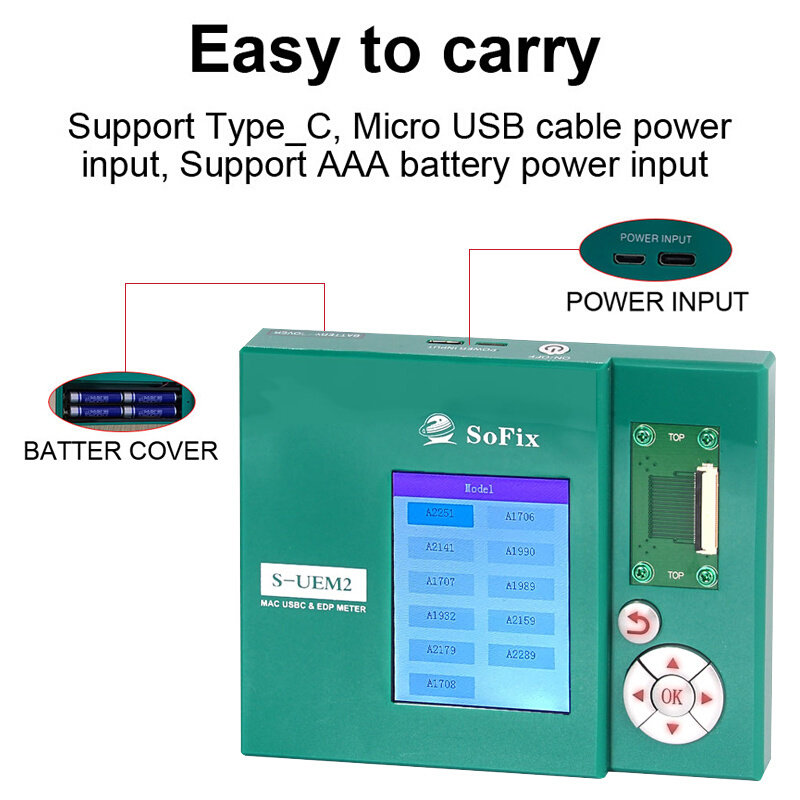 。S-UEM2 MacBook 主板 USB-C EDP接口 测试仪 FACE 摄像头检测 p,标准件/零部件/工业耗材,外壳/机架/箱体,淘宝优惠券,粉丝福利购,淘宝优惠卷