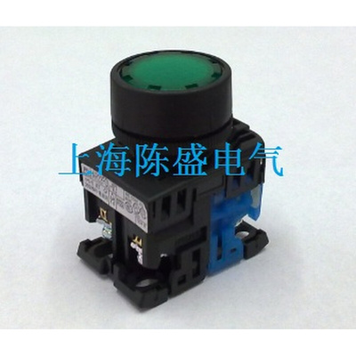 。AR22-FOL-01/10 平头自复带灯 常开或常闭 按钮开关
