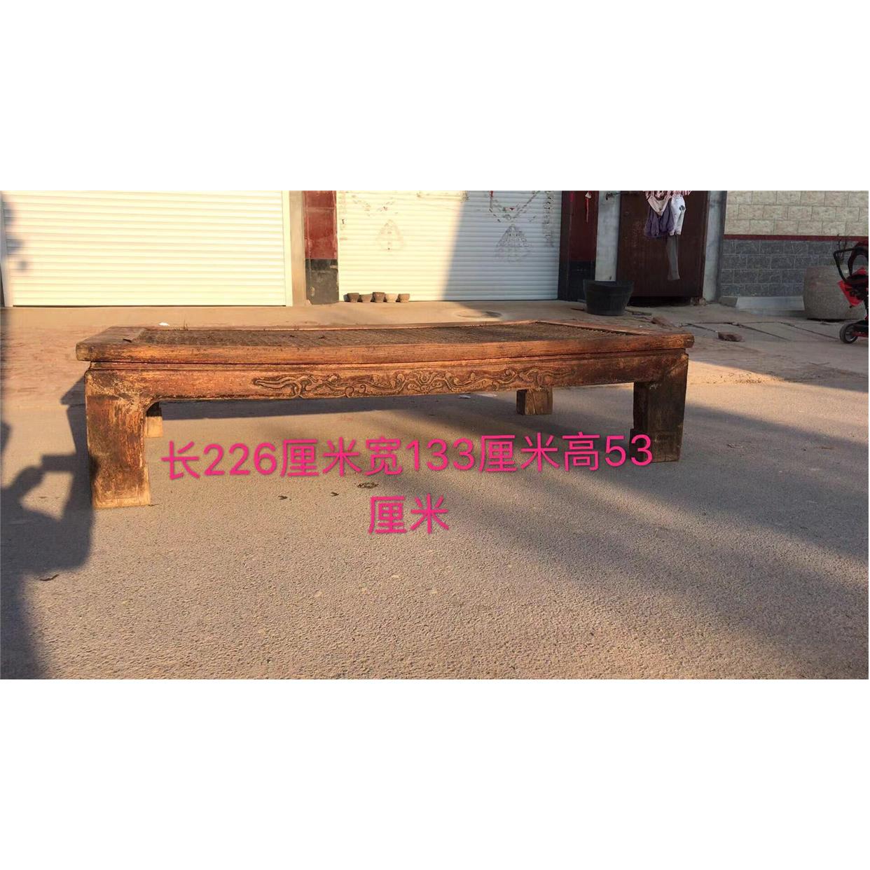 民俗怀旧老床实木 博物馆收藏