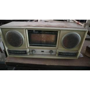 民俗老物件收音机戏匣子 文革时期老收音机调频收音机摆件