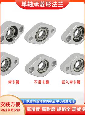 菱形法兰轴承座组件C-BACA BACN BACR BGRNB698 6900 6901 6902ZZ