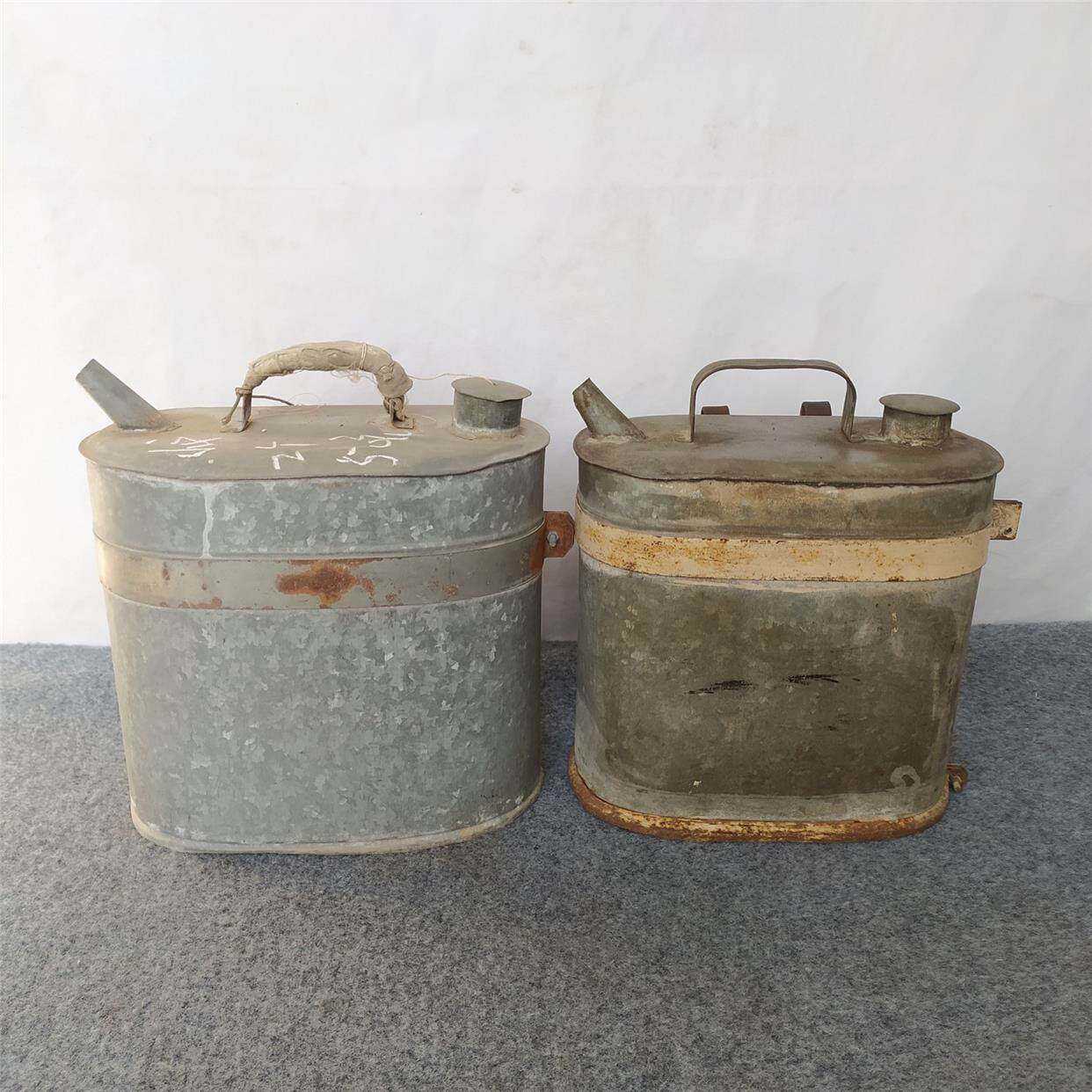 民俗老物件怀旧收藏老式热水壶白铁壶热水桶带水桶挂桶打水桶摆件